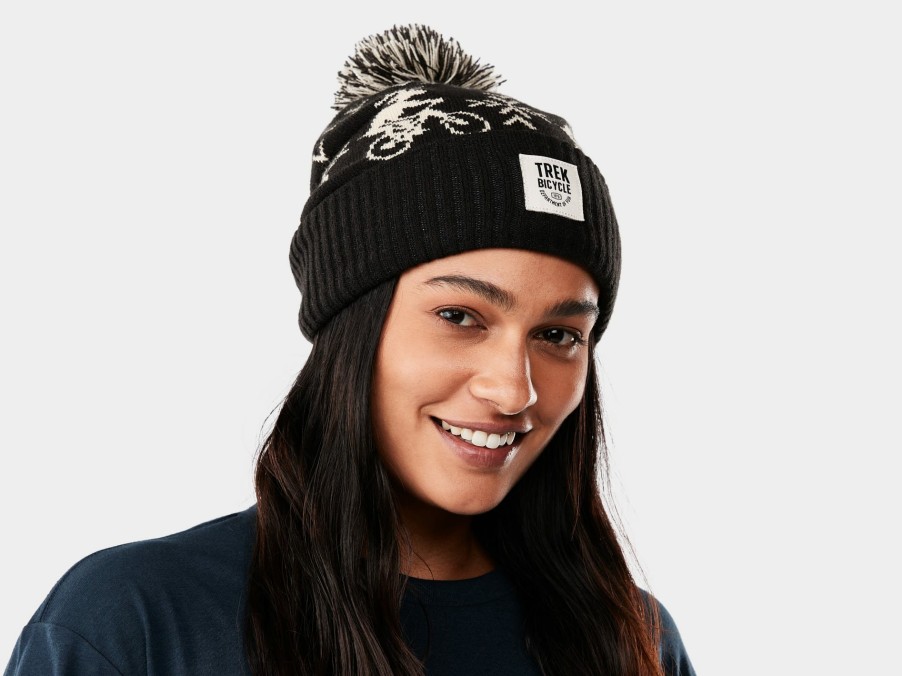 Kleding Trek Vrijetijdskleding | Trek Oh Deer Beanie Black