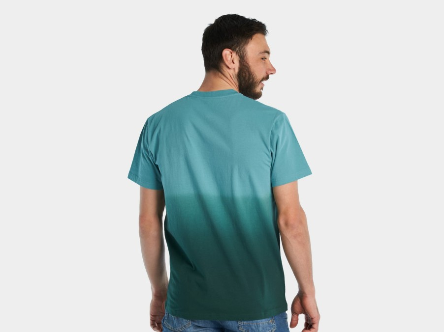 Kleding Trek T-shirts | Trek Fade Unisex T-Shirt Dark Teal