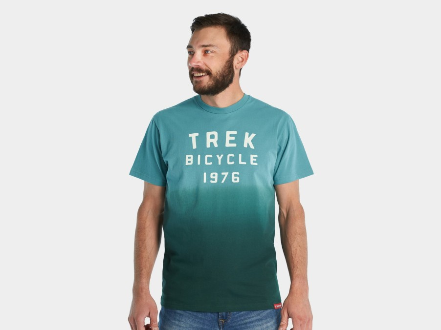 Kleding Trek T-shirts | Trek Fade Unisex T-Shirt Dark Teal