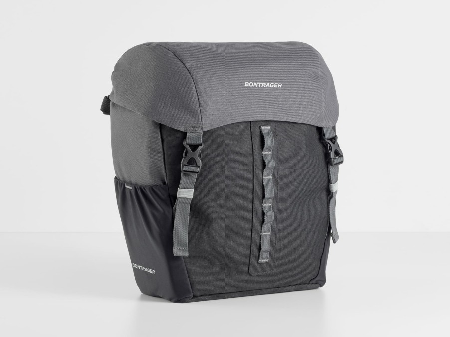 Uitrusting Trek Tassen en manden | Bontrager Town Single Pannier Black