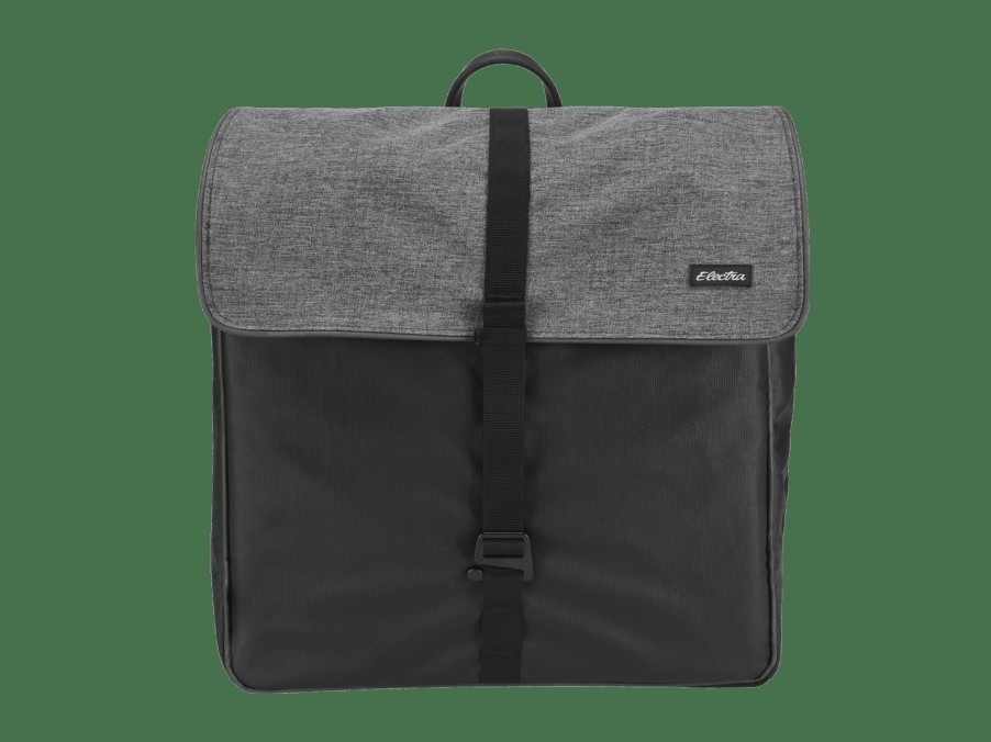 Uitrusting Trek Tassen en manden | Electra Heather Charcoal Pannier Bag Black/Grey