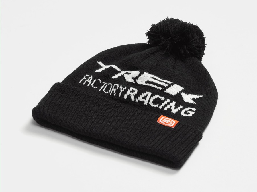 Kleding Trek Vrijetijdskleding | 100% Trek Factory Racing Beanie Black