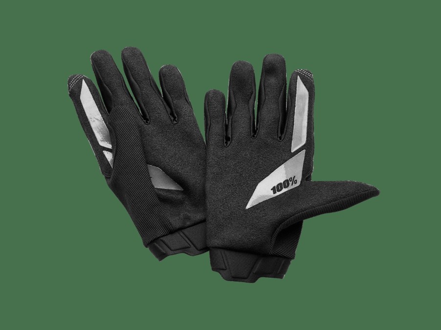 Kleding Trek Accessoires | 100% Ridecamp Mountainbikehandschoen Black/Grey