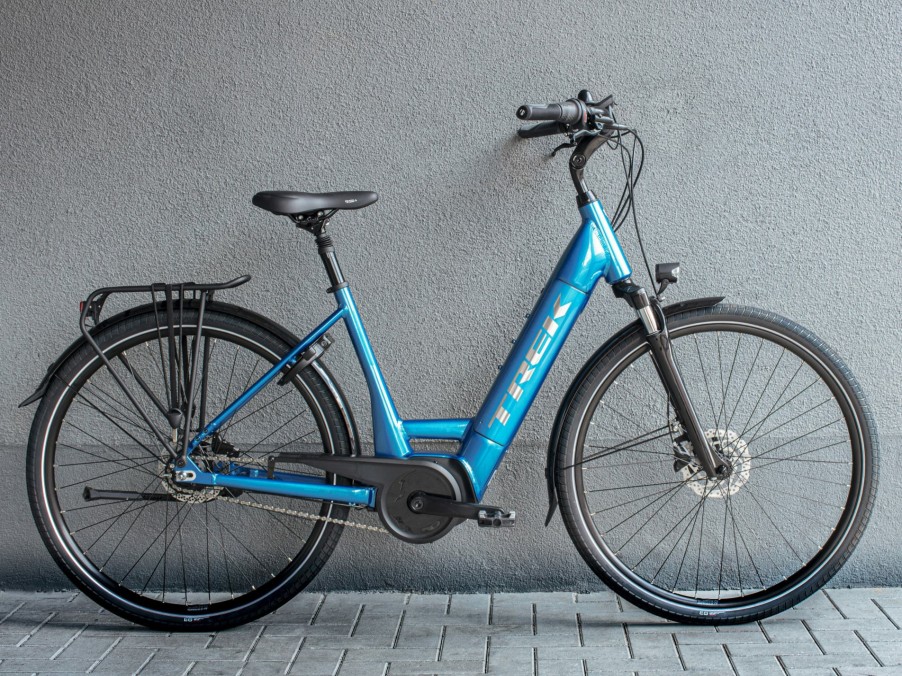 E-Bikes Trek | District+ 6 Lowstep Matte Trek Black