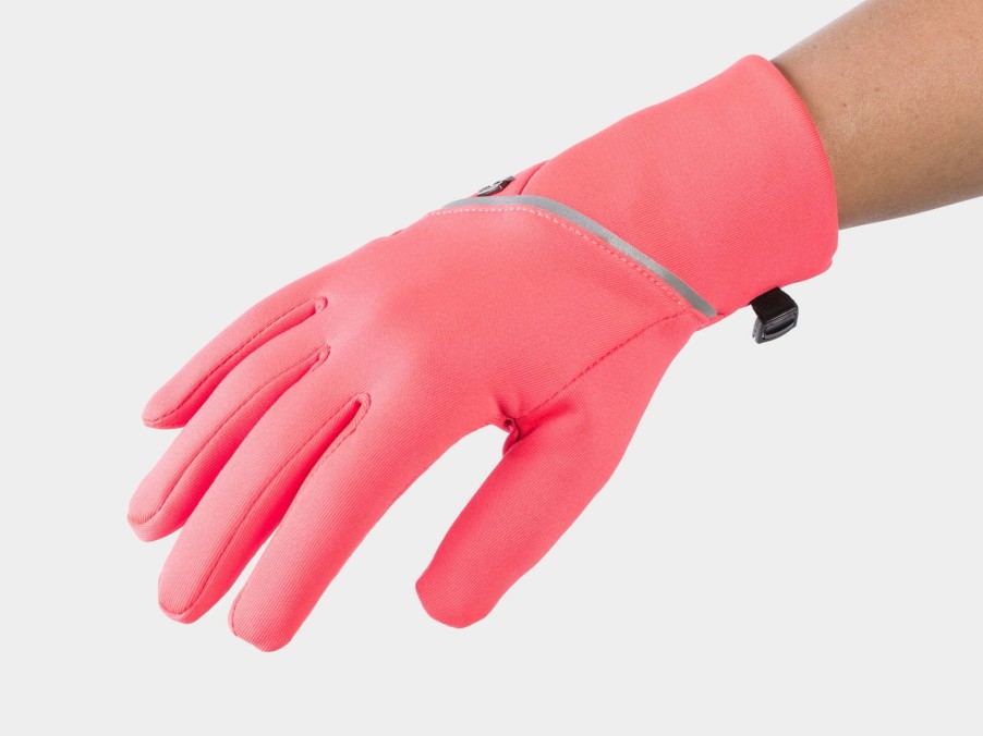 Kleding Trek Accessoires | Bontrager Vella Thermal Damesfietshandschoenen Vice Pink