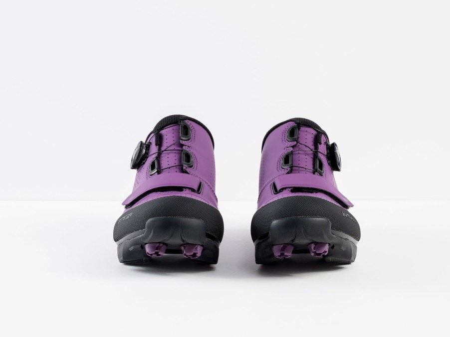 Kleding Trek Mountainbikeschoenen | Bontrager Foray Mtb-Schoenen Voor Dames Purple Lotus