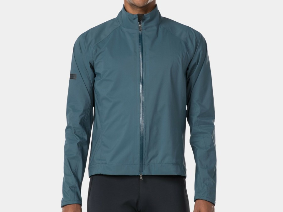 Kleding Trek Fietsjacks & fietsvesten | Bontrager Velocis Stormshell Fietsjack Battleship Blue