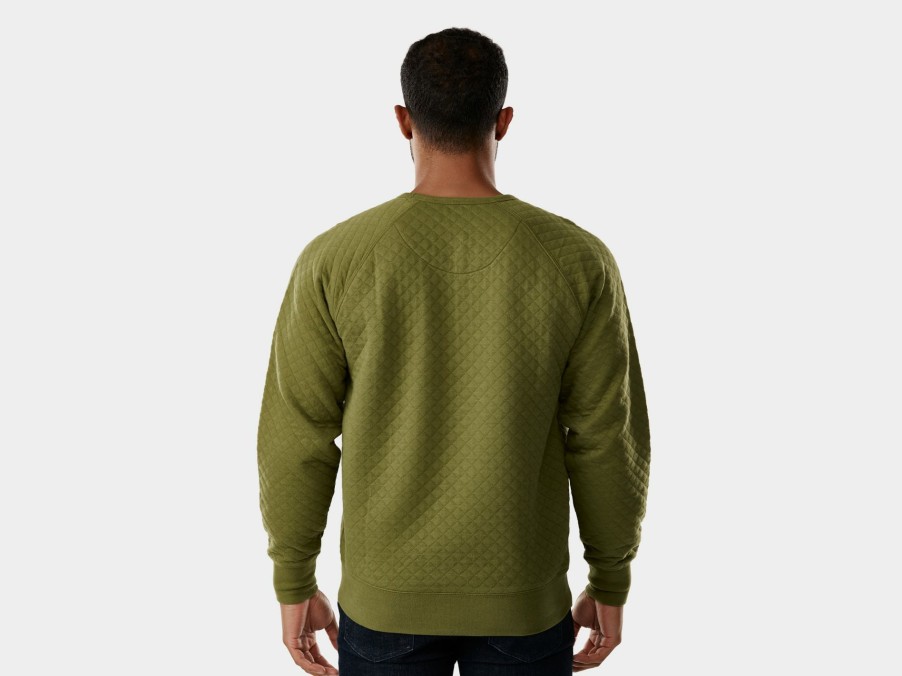 Kleding Trek Vrijetijdskleding | Trek Quilted Crewneck Unisex Sweatshirt