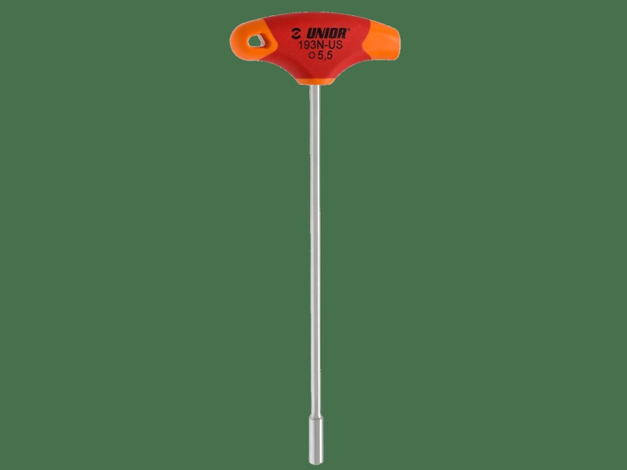 Uitrusting Trek Gereedschap & onderhoud | Unior 5,5 Mm Interne Spaaknippelsleutel Red/Orange