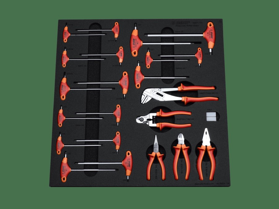 Uitrusting Trek Gereedschap & onderhoud | Unior Production Bench Drawer 4 Tool Tray Set Black